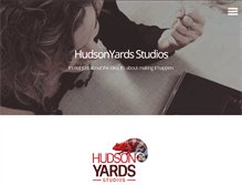 Tablet Screenshot of hudson-yards.com
